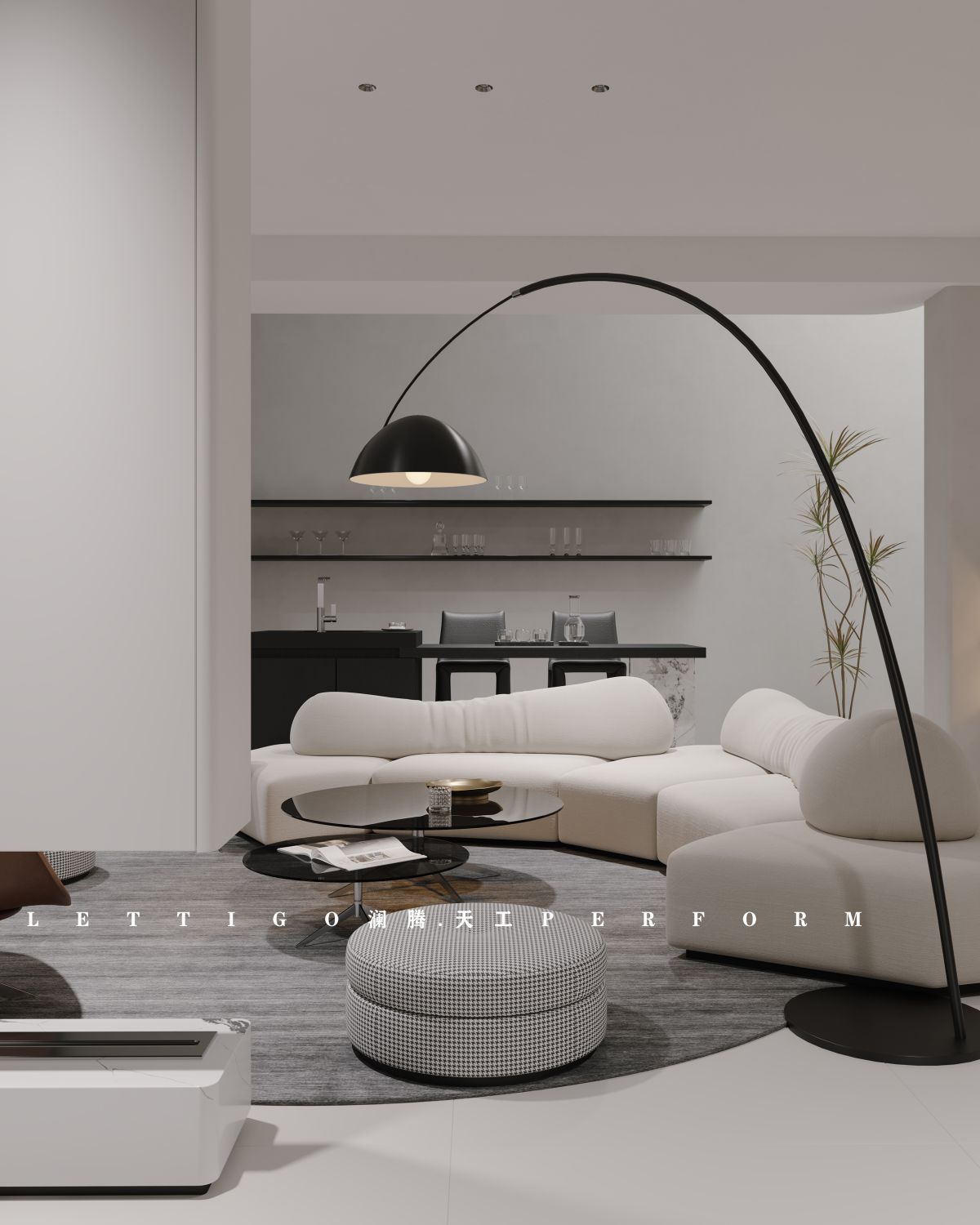 现代极简黑白灰，给人一种洗净铅华的淡然与不争之感-0