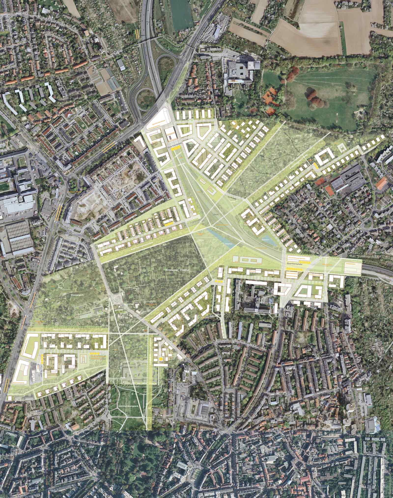 法兰克福恩斯特  迈耶区城市建设框架规划项目丨德国法兰克福-5