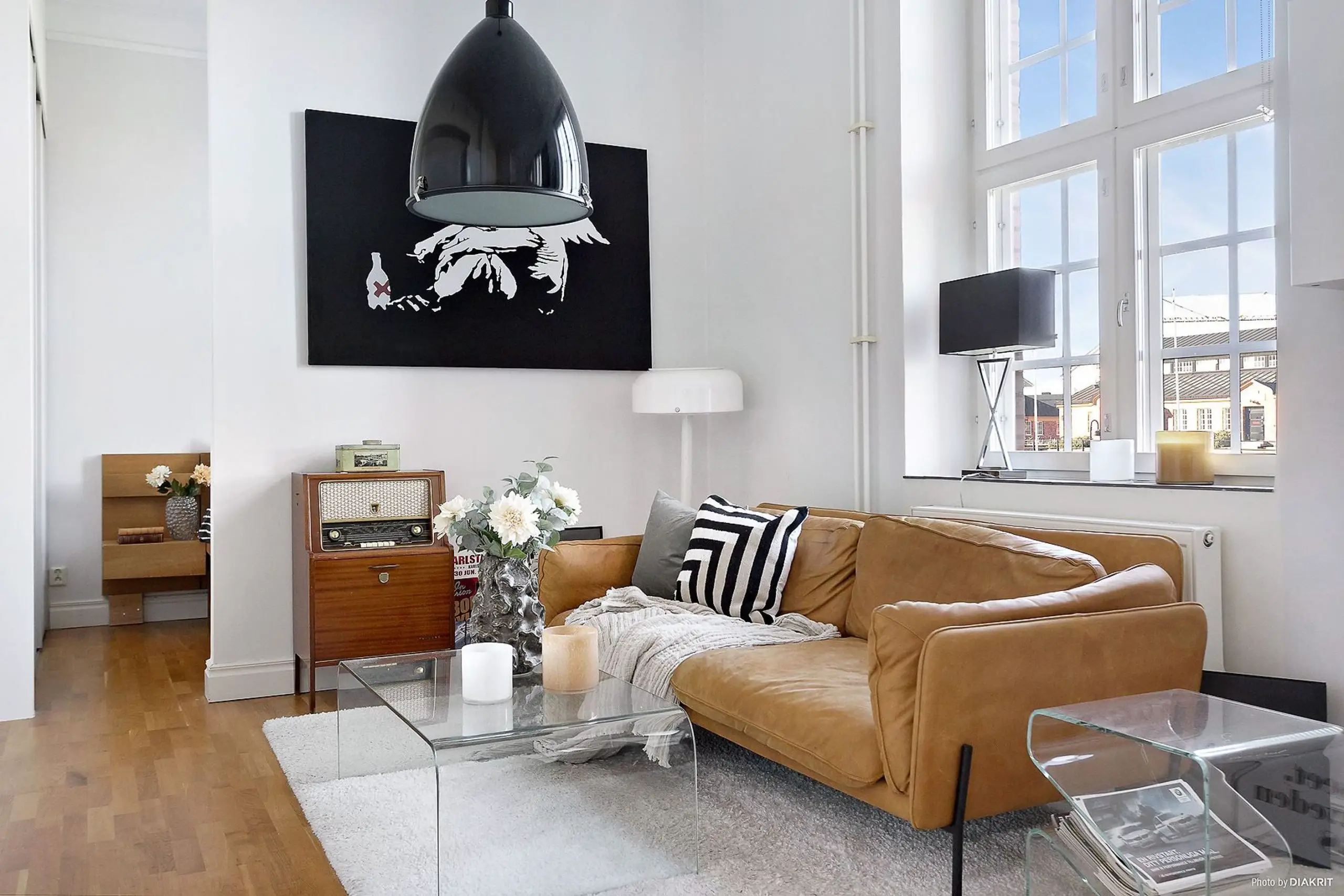 无门卧室设计，39m2 一居室焕发新活力-1