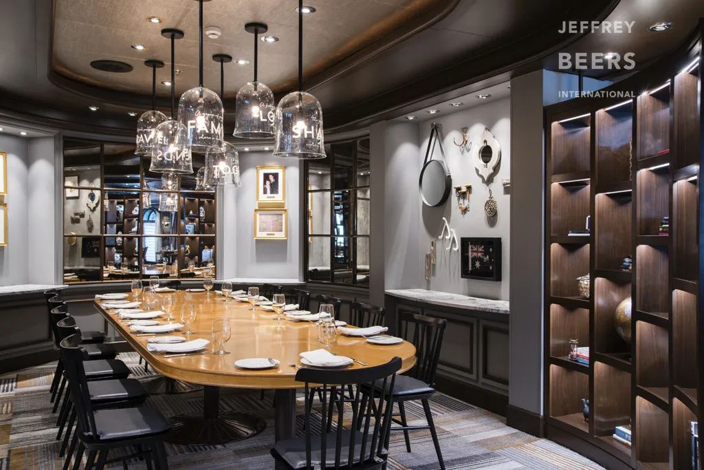 公主号邮轮餐厅 SHARE | 优雅折中主义的设计典范-15