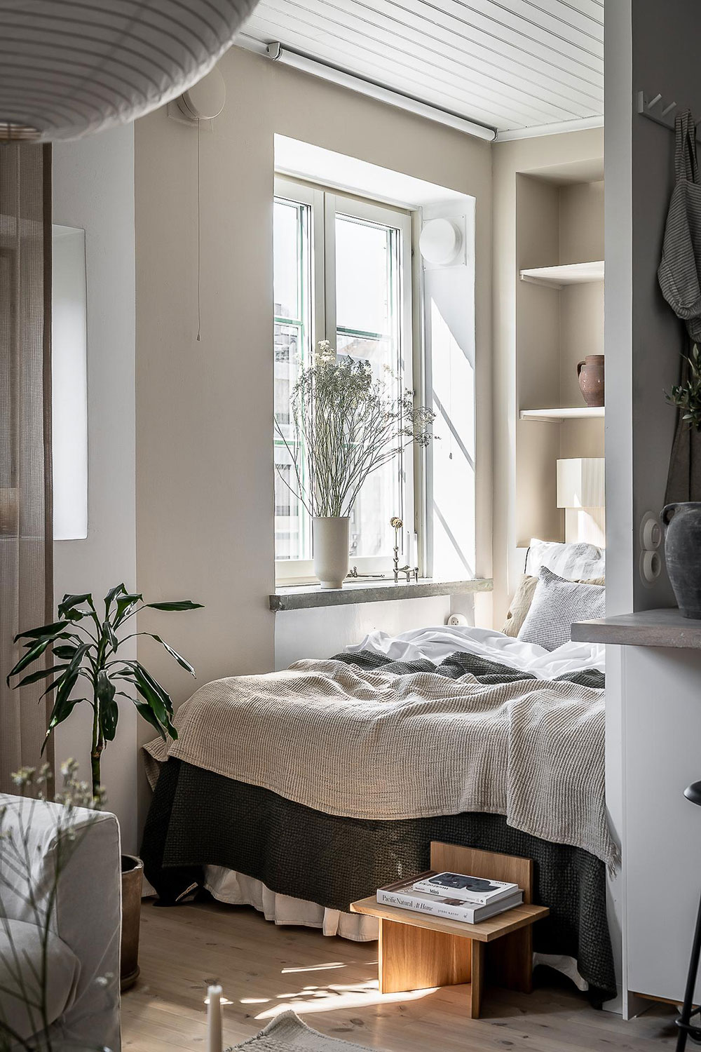 哥德堡 37 平米小公寓的巧妙分区设计-19