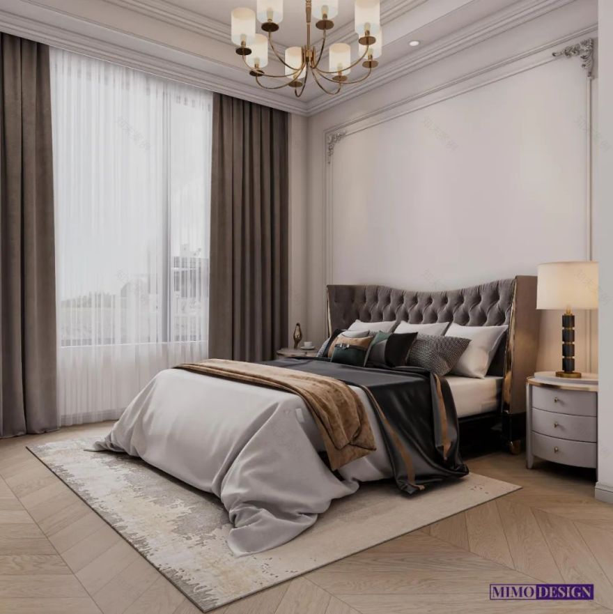 美拉德复古美式风住宅设计-38