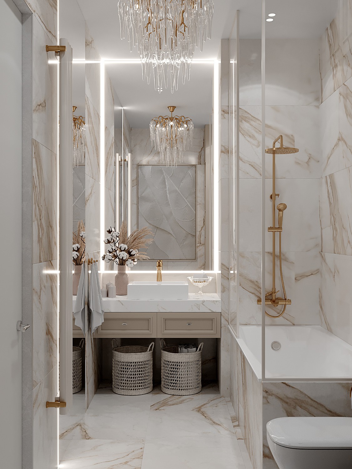 白色系空间设计 简约清心的空灵美！-23