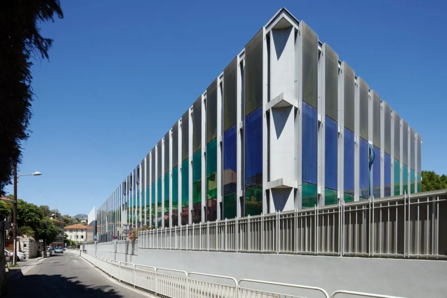 Simone Veil 中学丨法国尼斯丨Comte Vollenweider Architectes-24