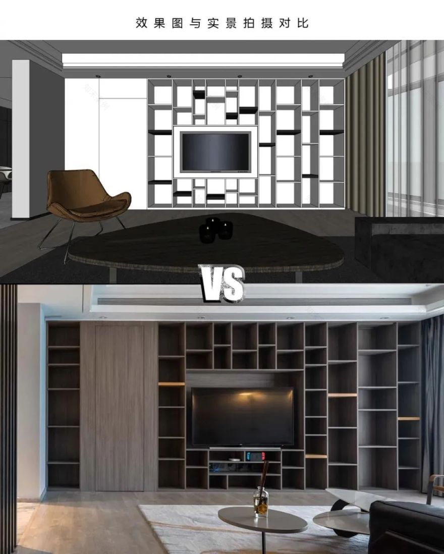 梵调 | 三代同堂的 230 平现代简约之家-29