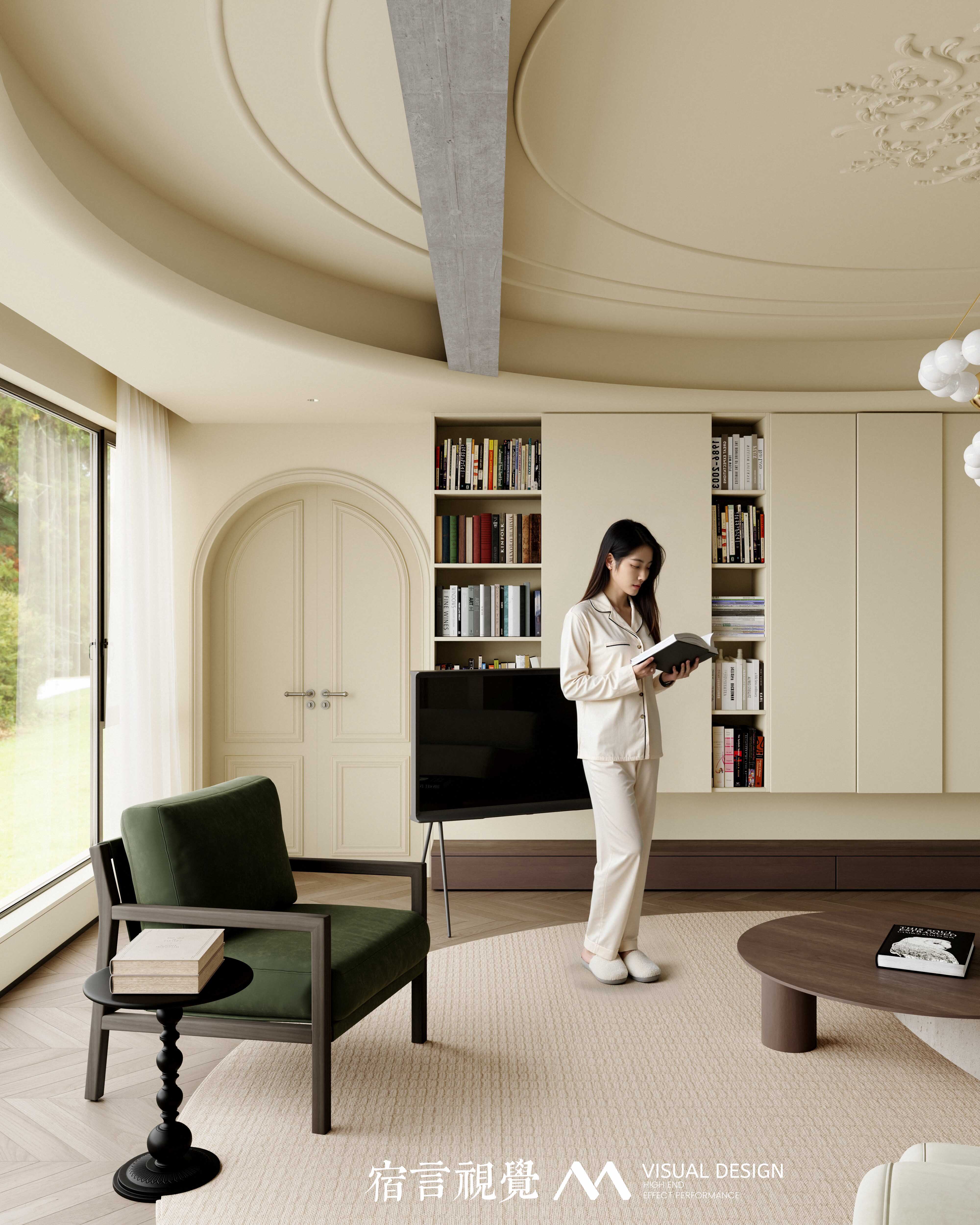 近期渲染 法式中古-0