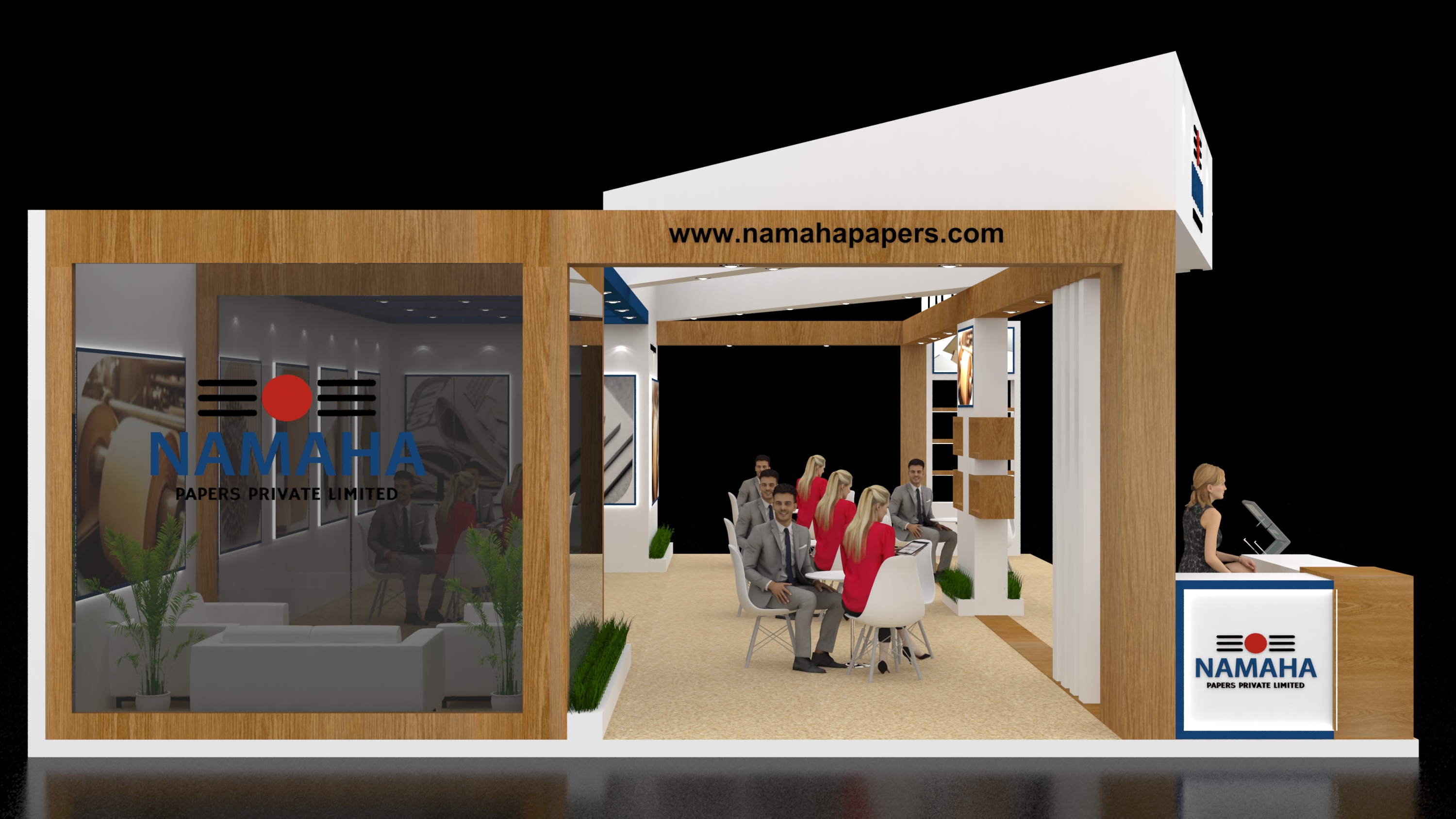 namaha Stall Design 3 Side open-4