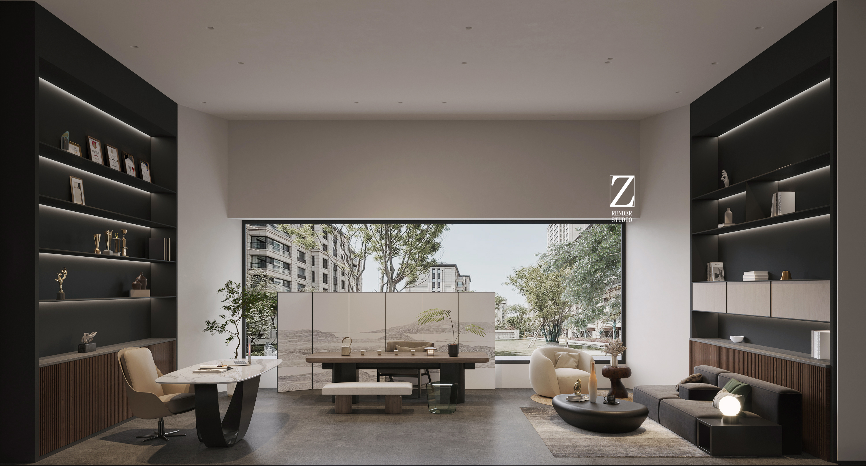 大同办公设计表现-5