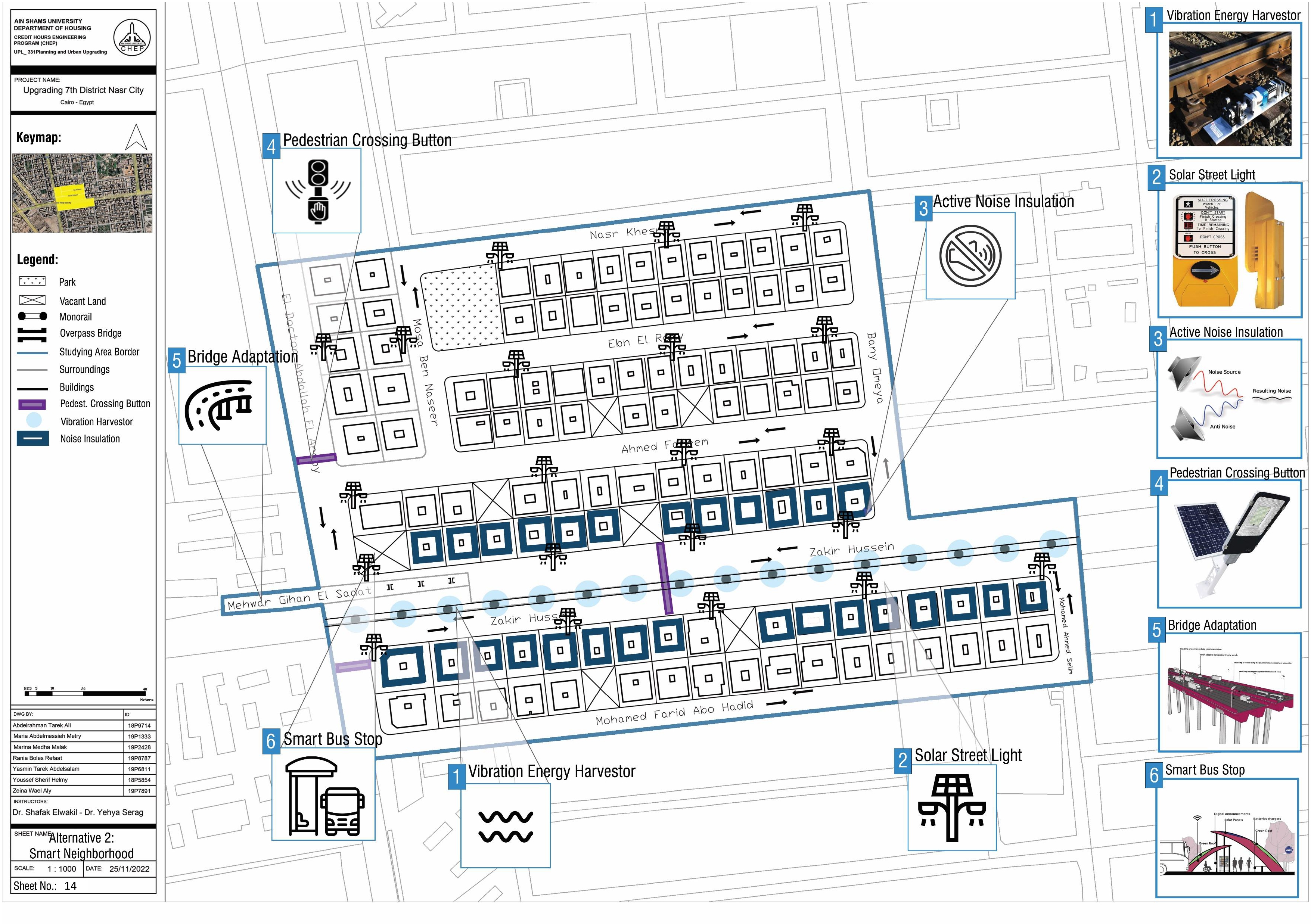 纳赛尔城第七区升级改造丨埃及开罗丨艾斯尤特大学工程学院-19