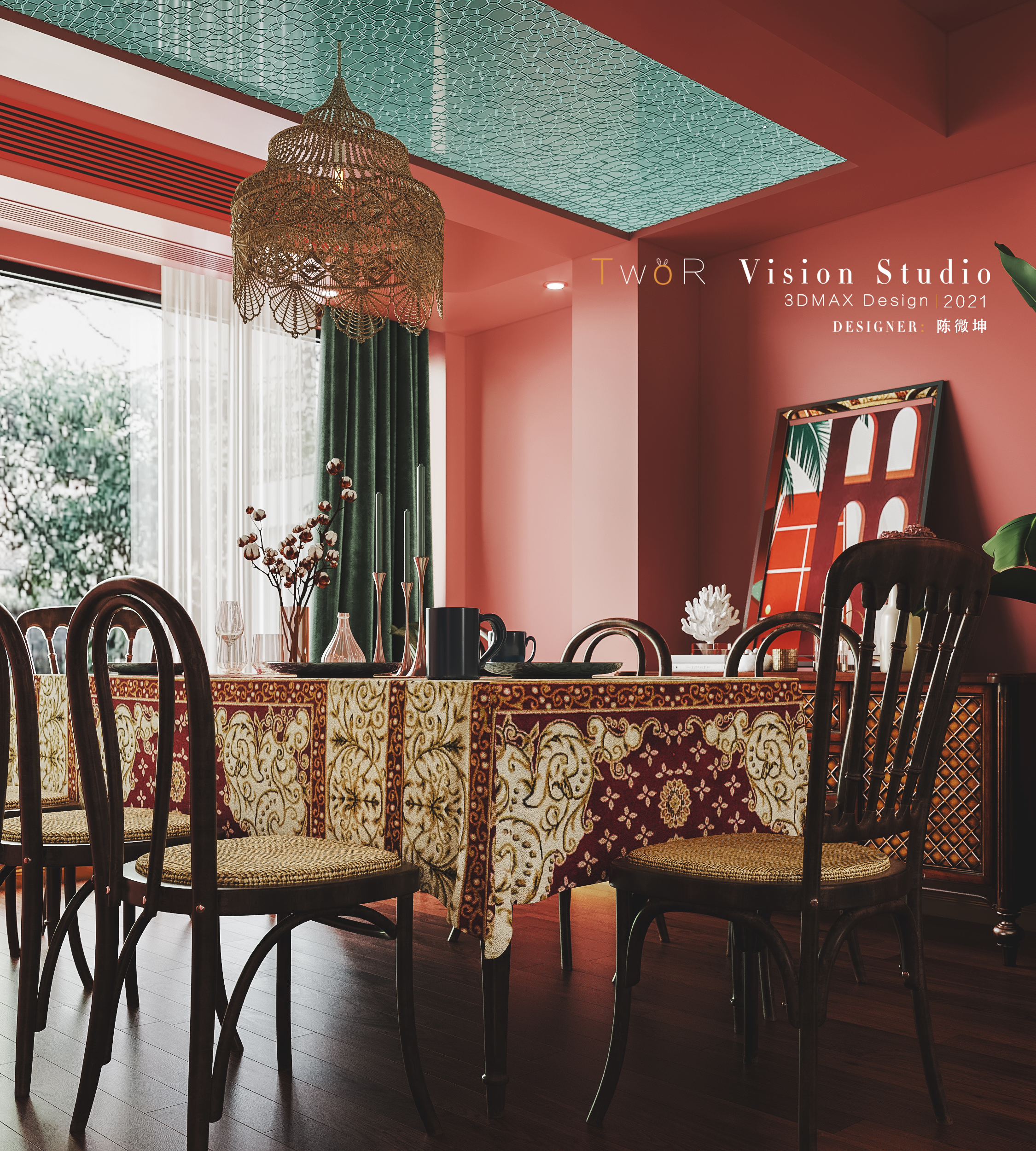 摩洛哥风情室内设计佳作丨中国杭州丨杭州设计师陈微坤-5