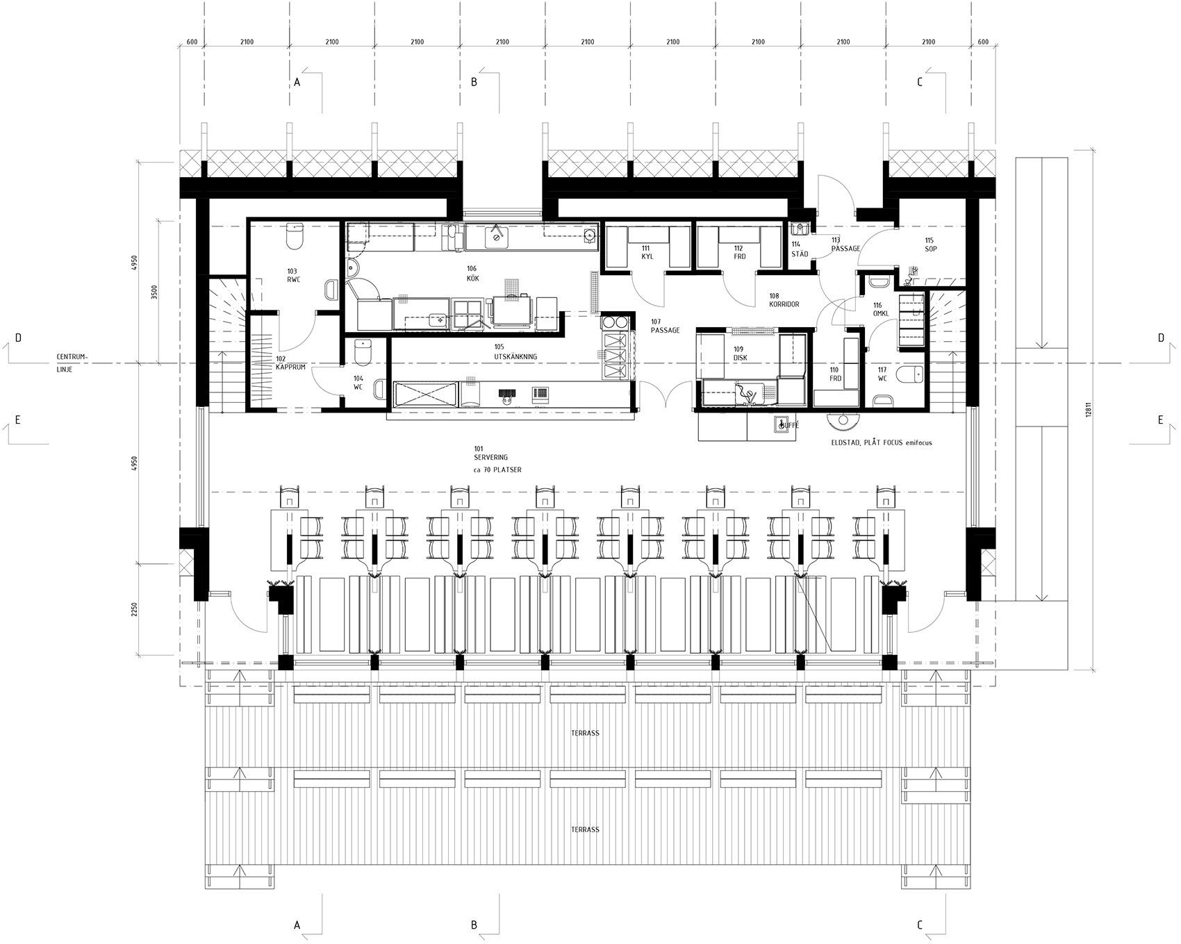 雪山木屋餐厅，瑞典 / Murman Arkitekter-34