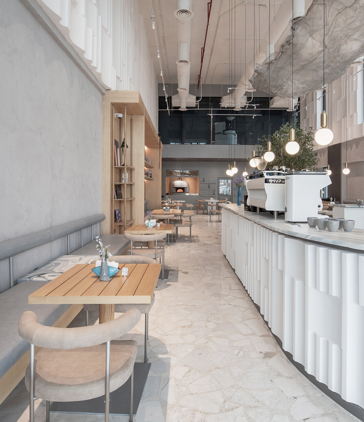 布雷科咖啡馆和面包店丨沙特阿拉伯利雅得丨Studio25-13