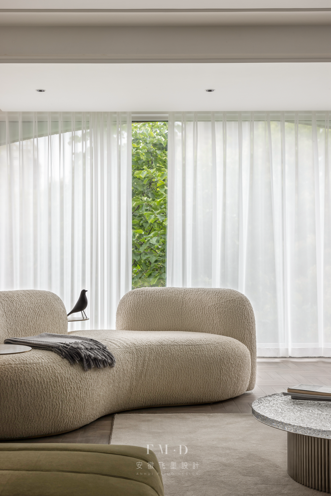 阳光宅院 · 150㎡美式四室改两室设计丨中国合肥丨飞墨设计组-29