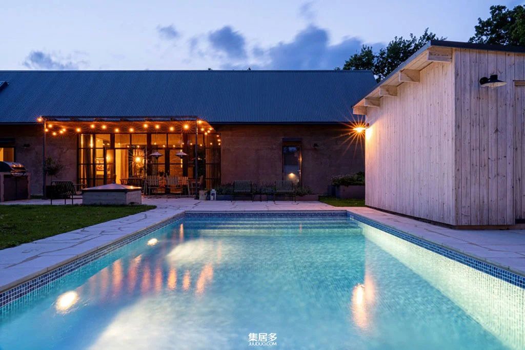 瑞典现代时尚谷仓式乡村小别墅-25