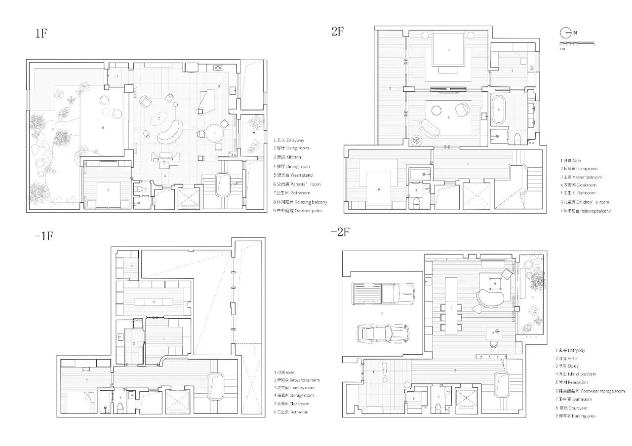 义乌桃花源住宅   居住空间中体积感、尺度的表达-43