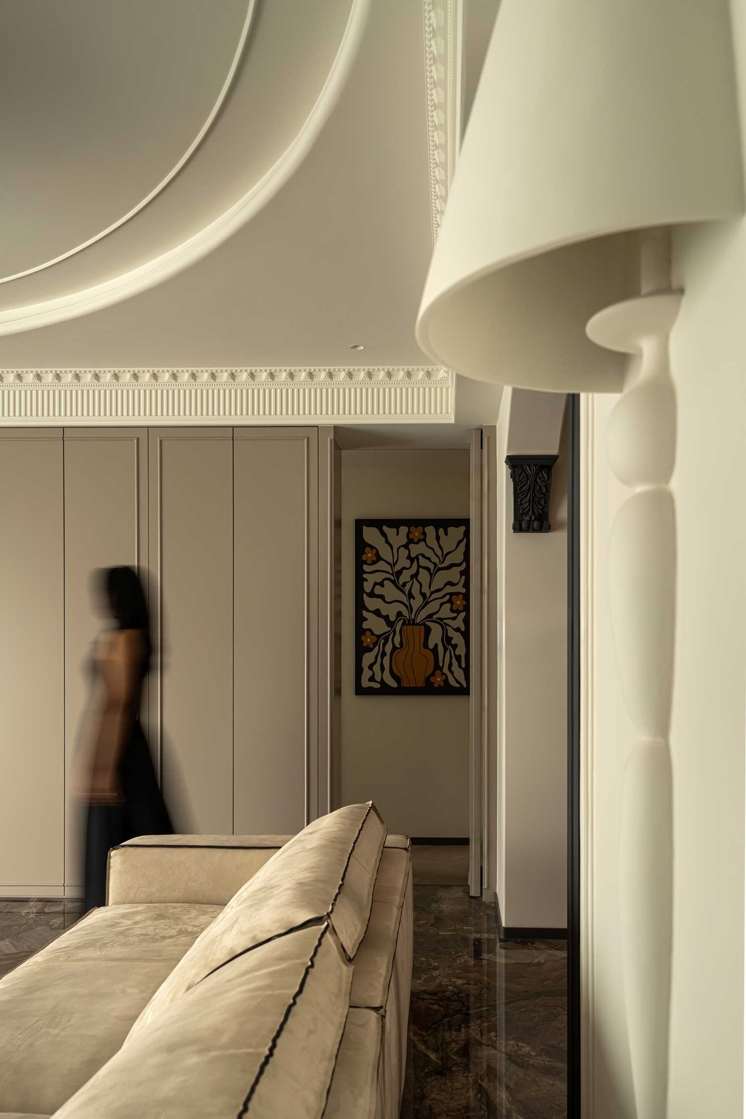 《栖羽》240㎡现代法式丨宏福樘设计-0