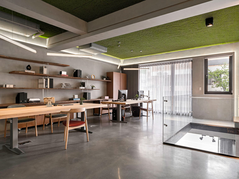 台中 30 年老屋蜕变为自然舒适的办公住宅空间-18