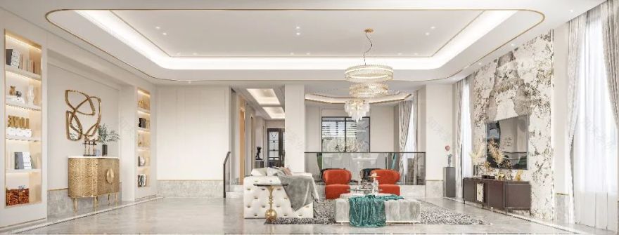 南京•南京院子 560㎡新中式别墅,演绎精致生活-59