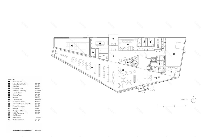 图书馆丨美国博尔德丨WORKac-27