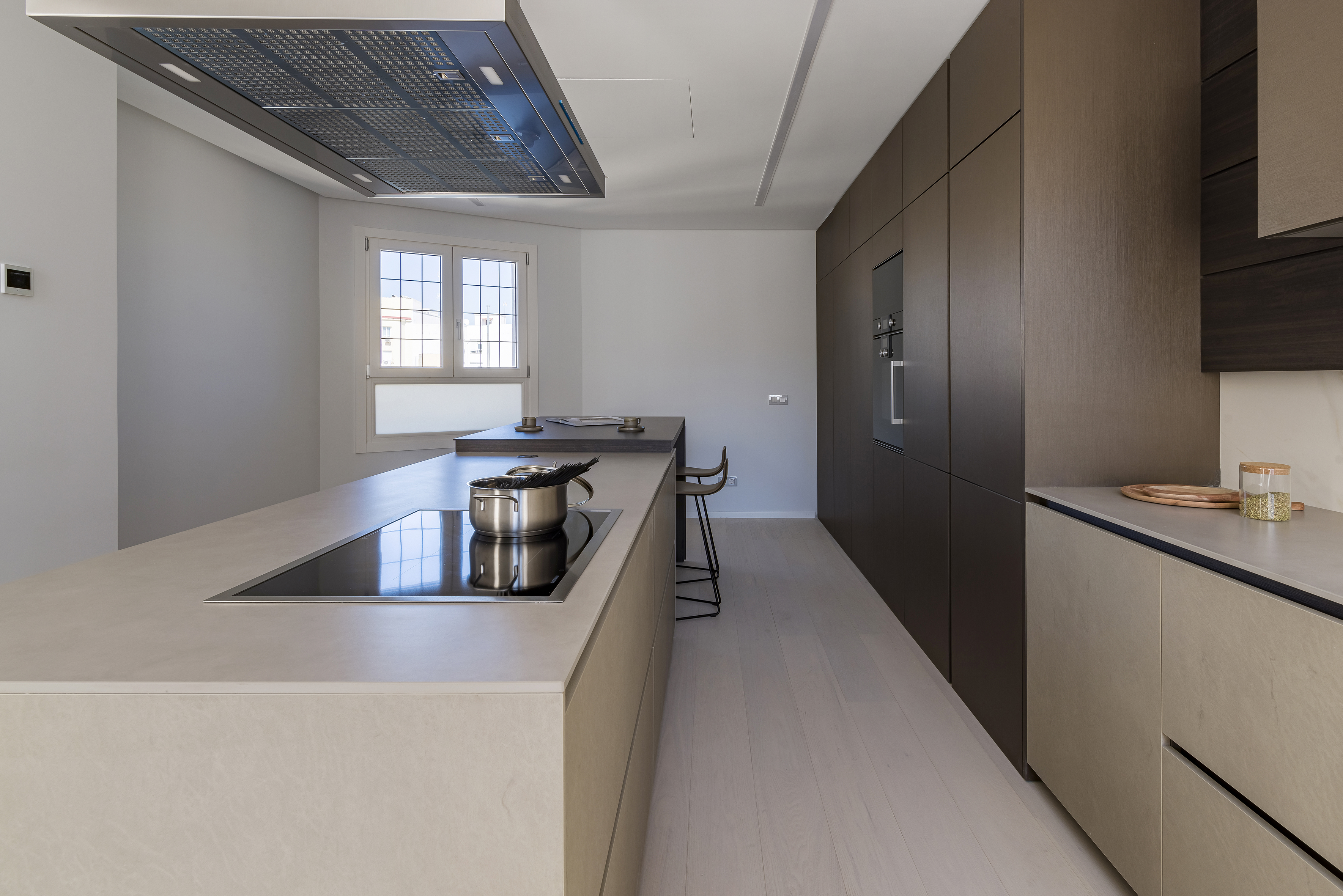 Cocina en residencial en Madrid By Materia-2