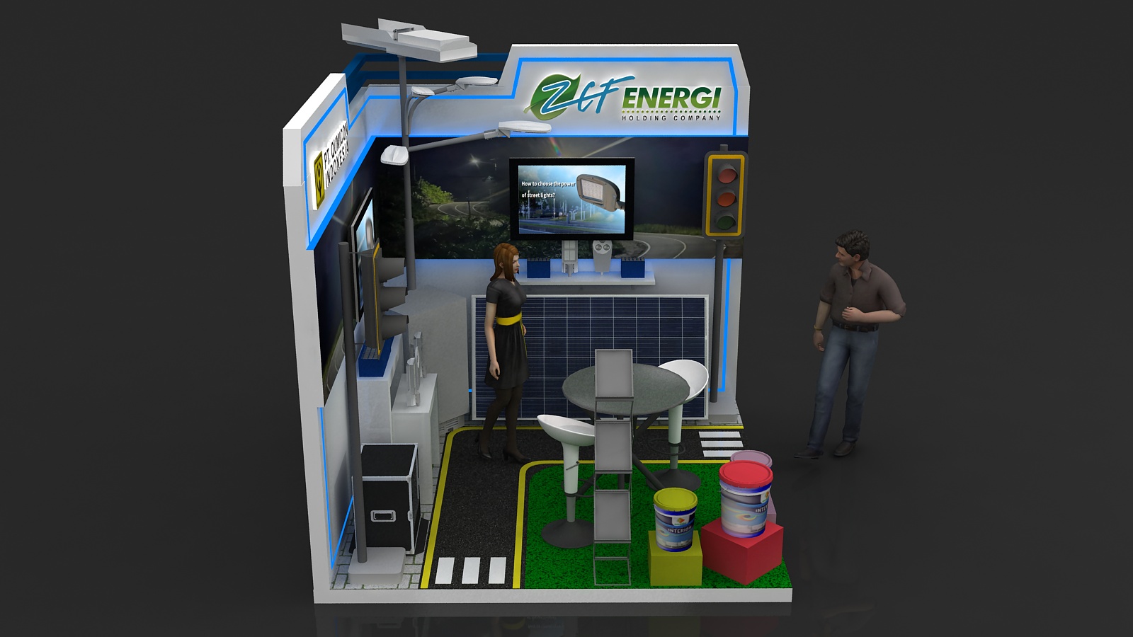 Booth ZET ENERGY - PT. Qumicom Indonesia-1