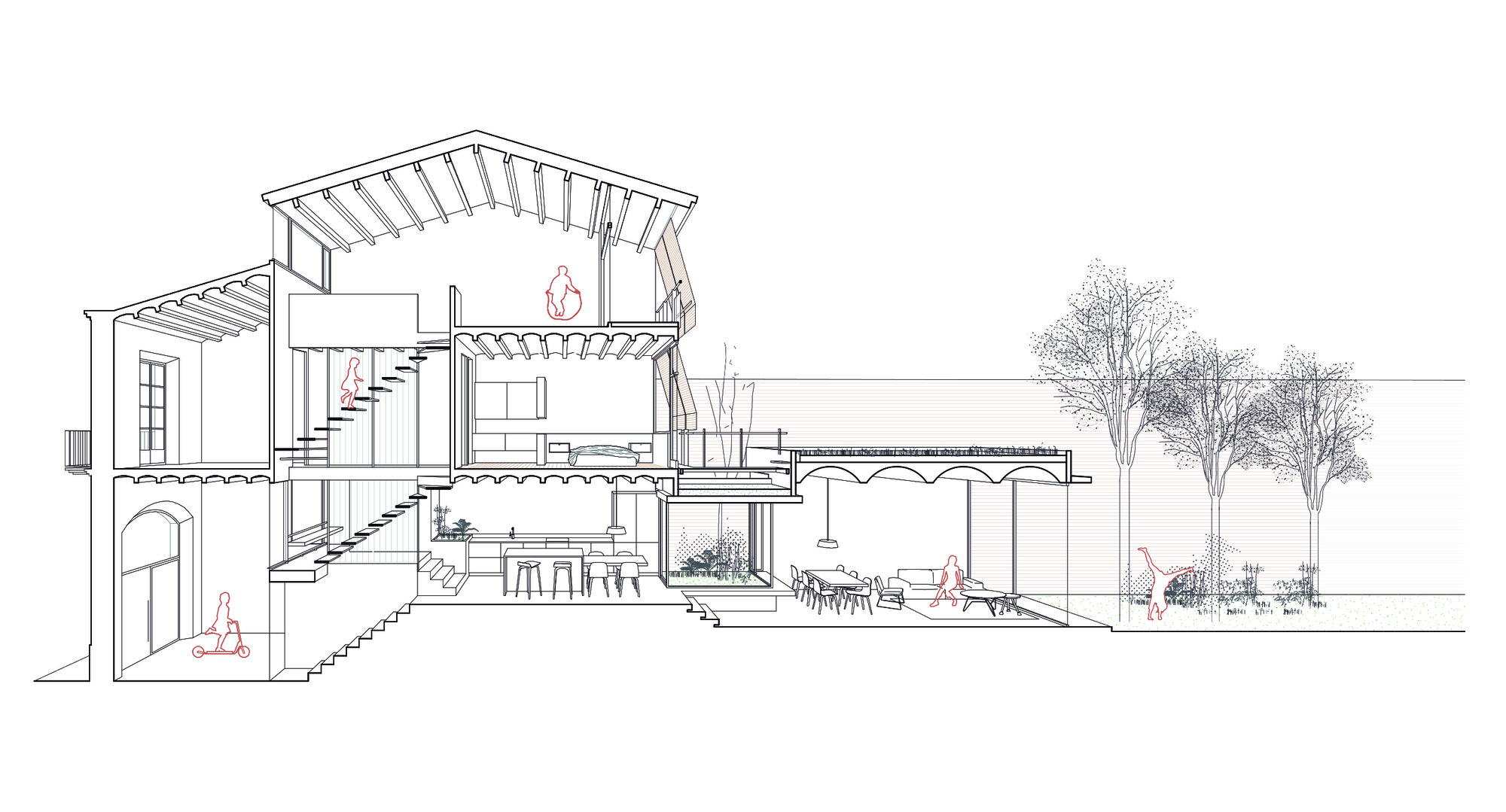 自建别墅室内丨西班牙丨Menhir Arquitectura-17