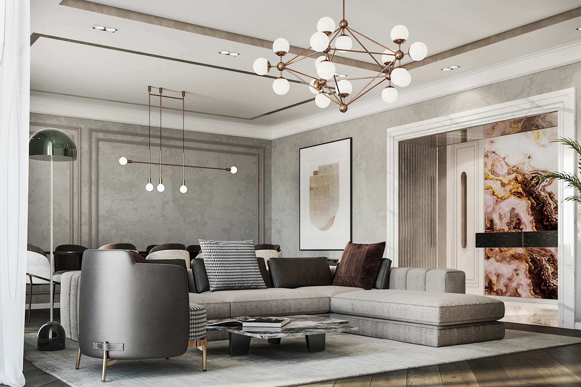 优雅、低奢融为一体的质感生活 - 极致现代                     -0