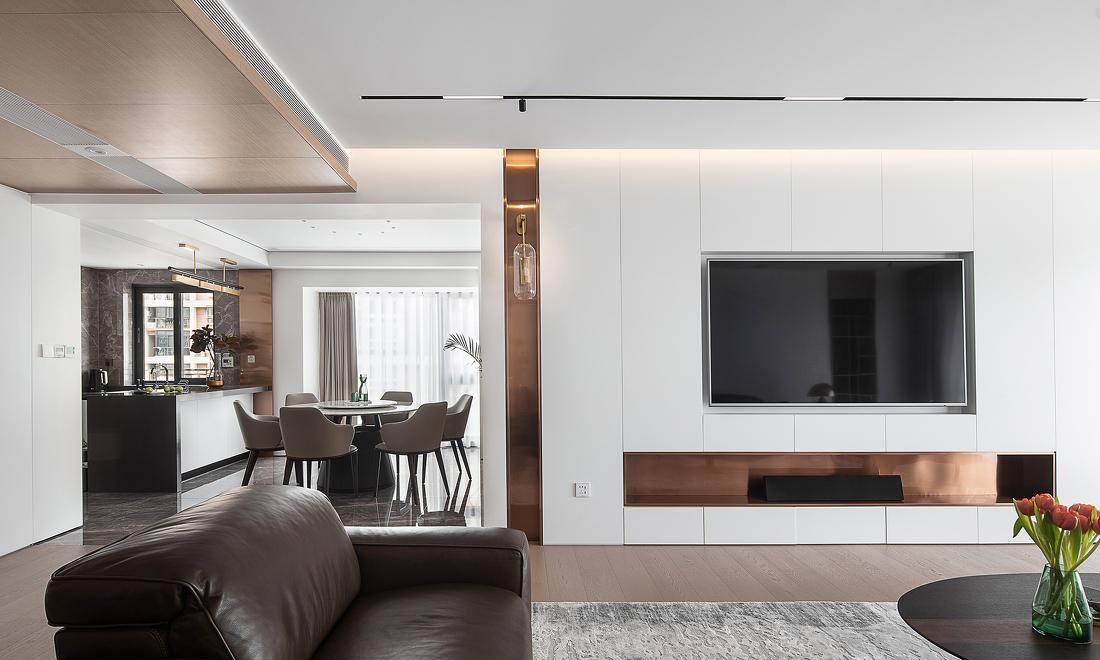 
原木与留白--现代轻奢舒适雅居 -5