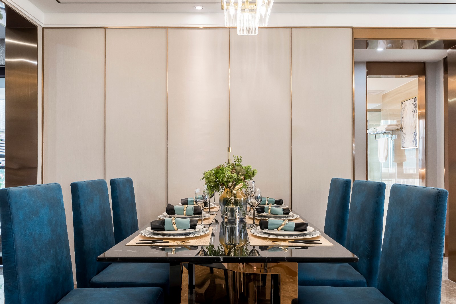 惠州奢华美式样板房 | 上森设计诠释精致生活品味-22