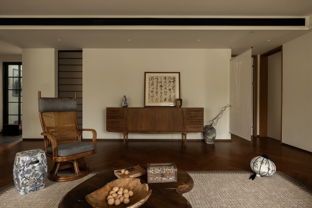 拾光悠然设计  移步异景的东方美学独居住宅设计-8