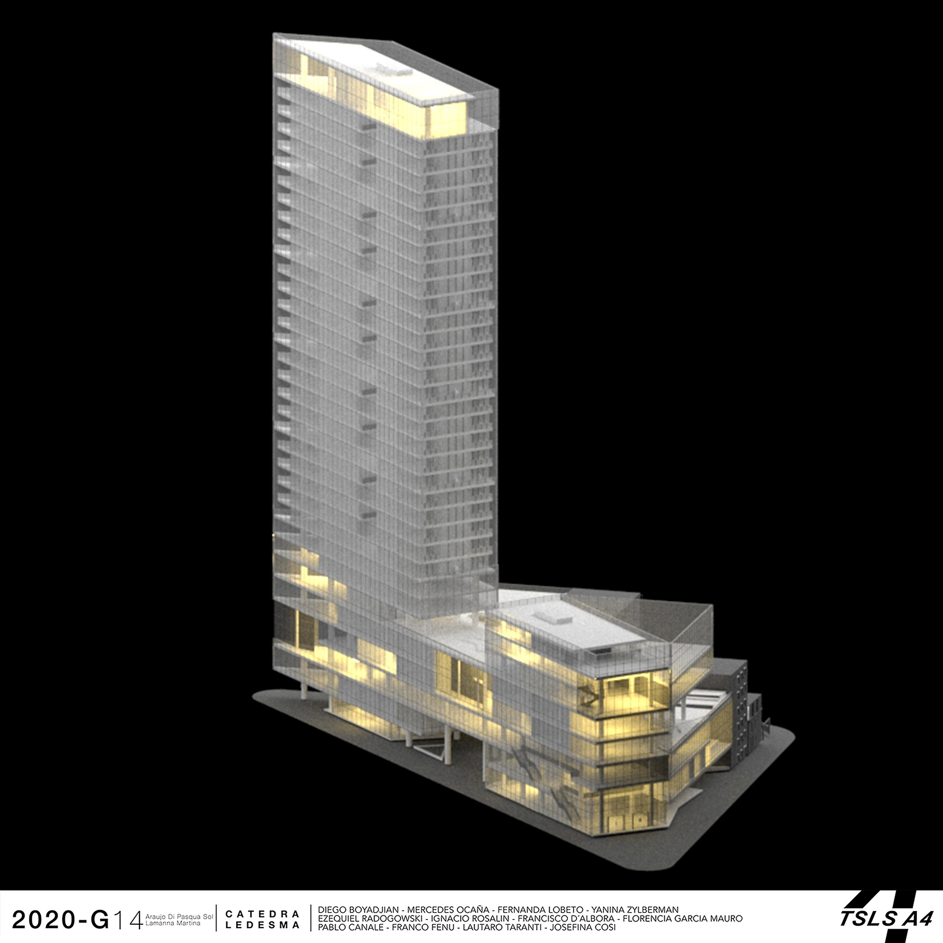 Proyecto Académico A4 | Escuela Arte + Torre Viviendas-24