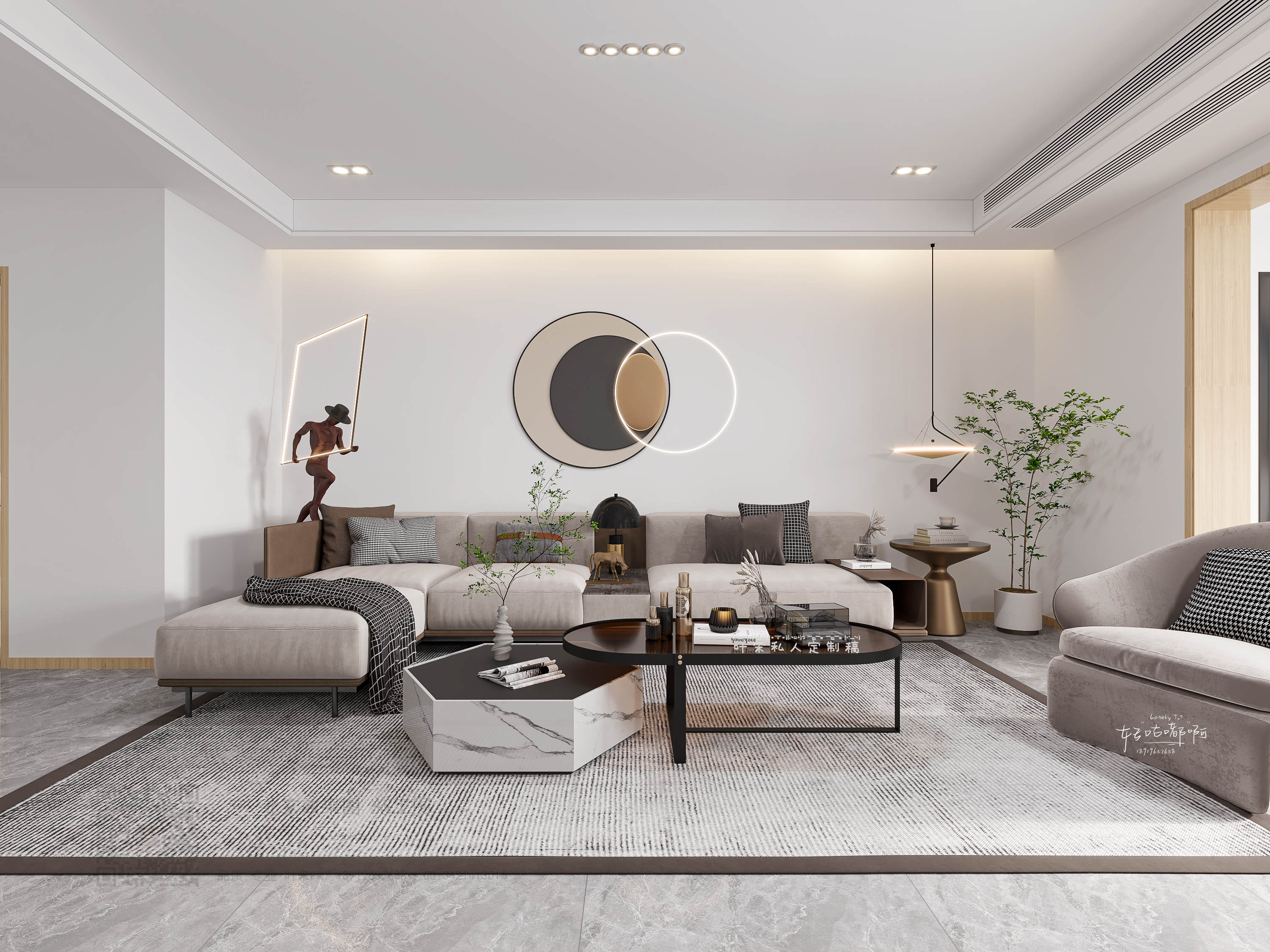 现代平层设计 · 自由生长的生命力-13