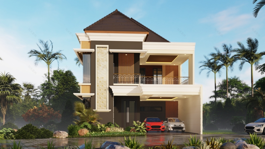 印尼 Batu 市完美别墅设计丨印度尼西亚东爪哇-2