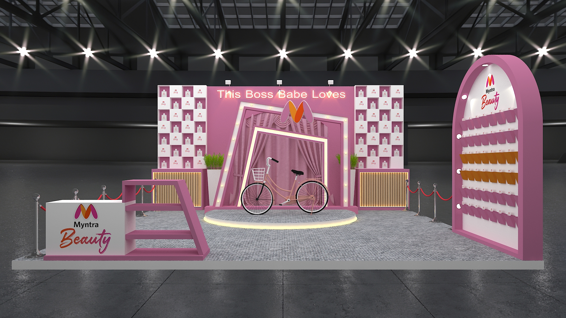 MYNTRA BEAUTY BOOTH DESIGN-3