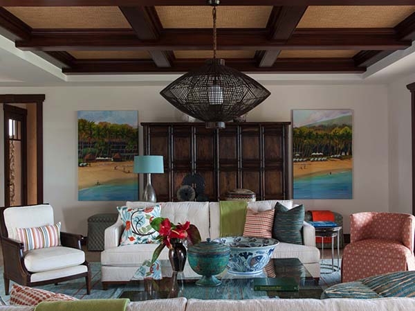 豪华别墅 现代风格[别墅] Island inspired interiors creating a tropical oasis-18