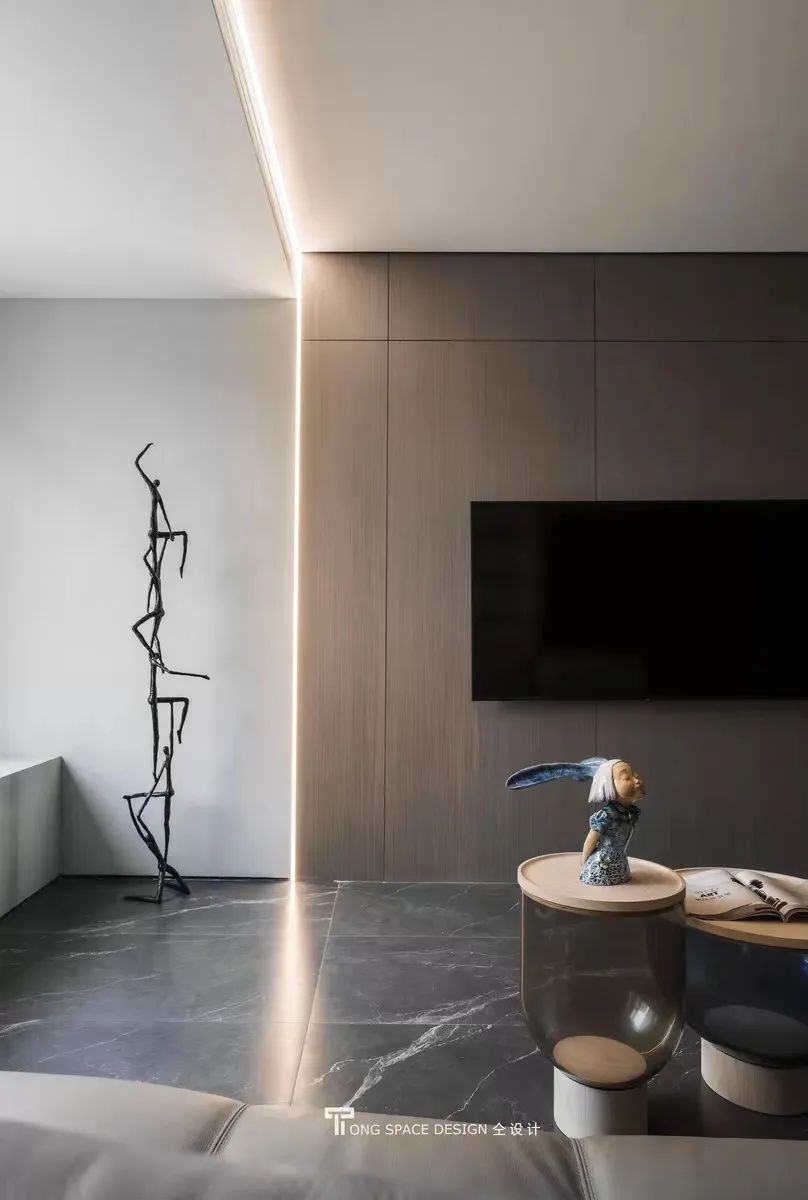 延续沉静 · 上海极简现代新房设计丨中国上海丨仝设计-15