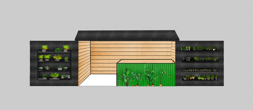 花卉售货亭设计项目丨西班牙-0