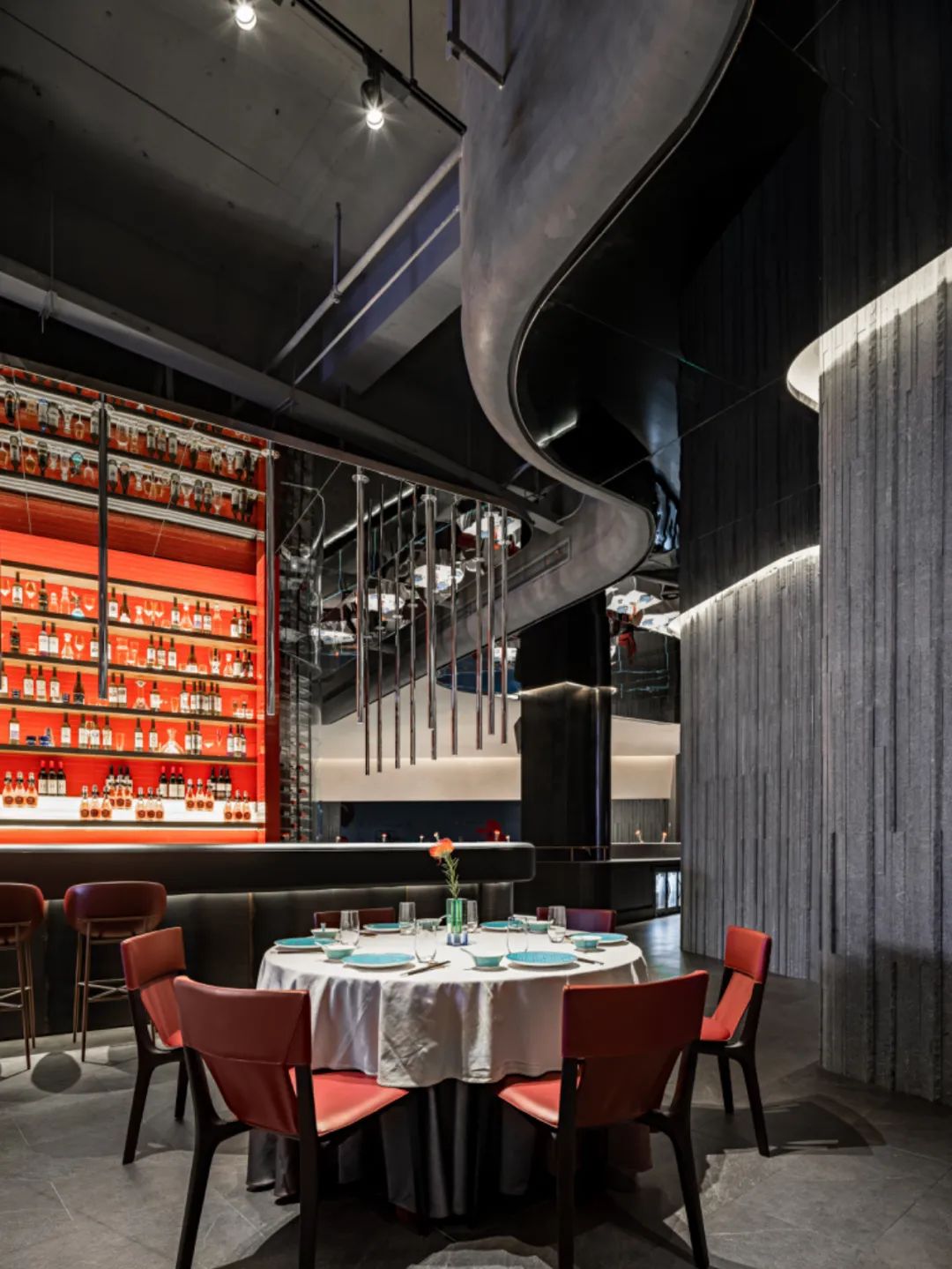 萬蔚餐厅成都世茂店丨中国成都丨IN.X屋里门外设计-20
