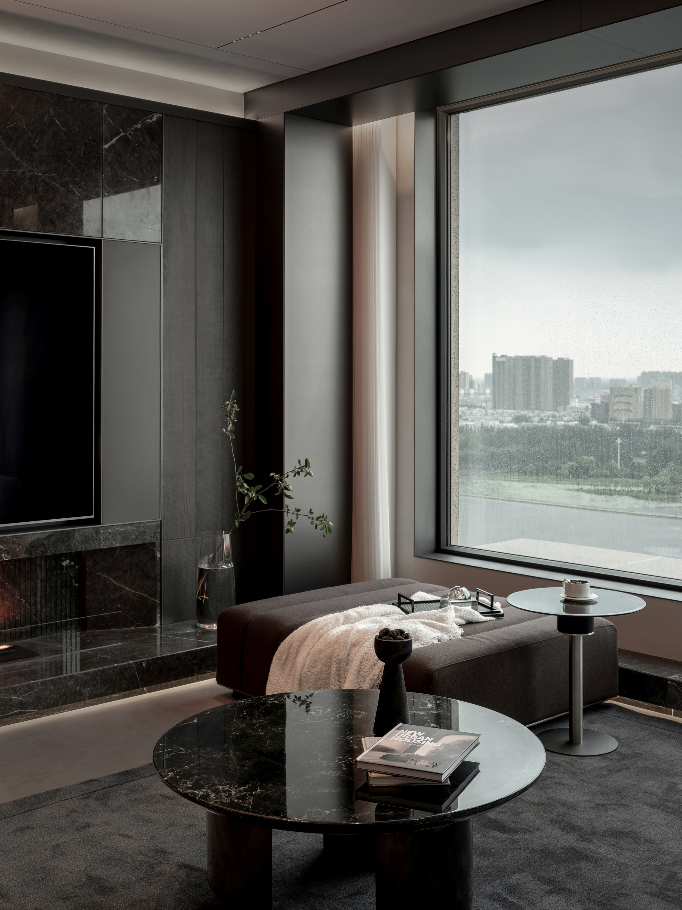 235㎡质感私宅丨中国通辽丨山石空间全案设计机构-23