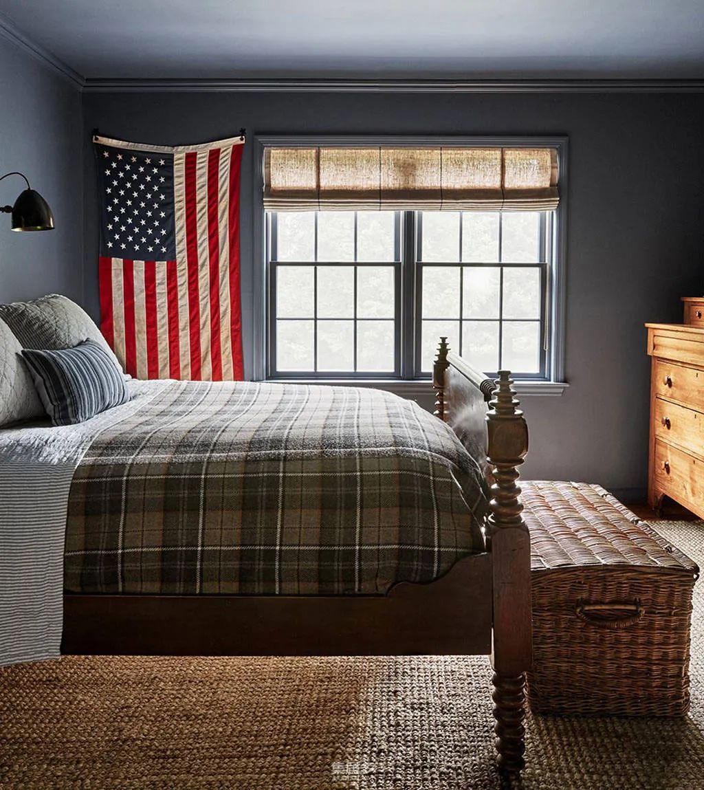 马萨诸塞州殖民风格别墅室内设计丨意大利马萨丨Studio Becca Interiors-15