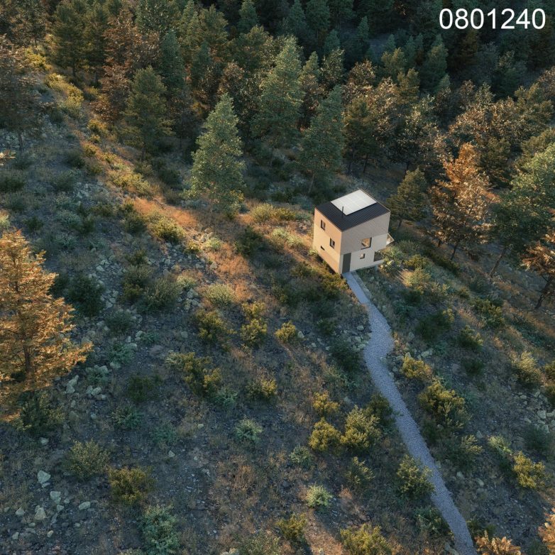 Divčibare山木质面板装配式房屋-6