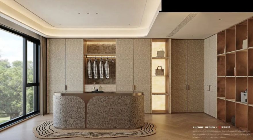 「臻和装饰」金塘300m²豪宅丨中国舟山丨宁波臻和装饰有限公司-43