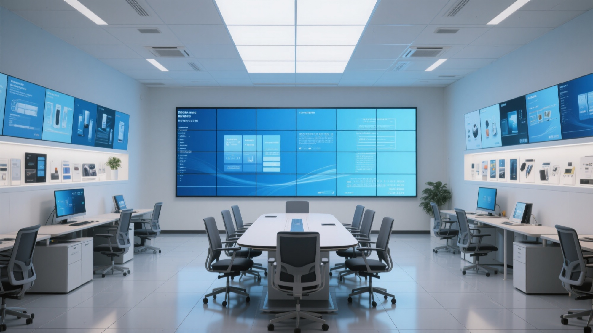 一些办公室会议室展示空间-29