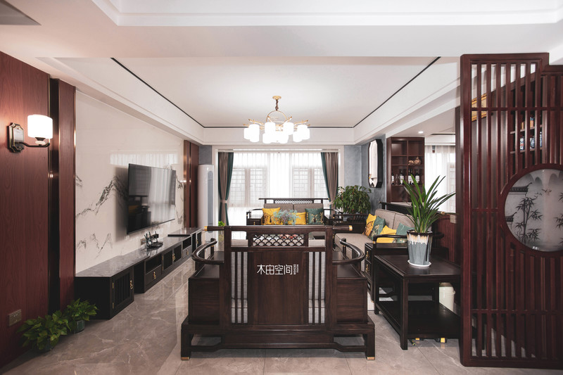 衡云府 140 平新中式风格设计-8