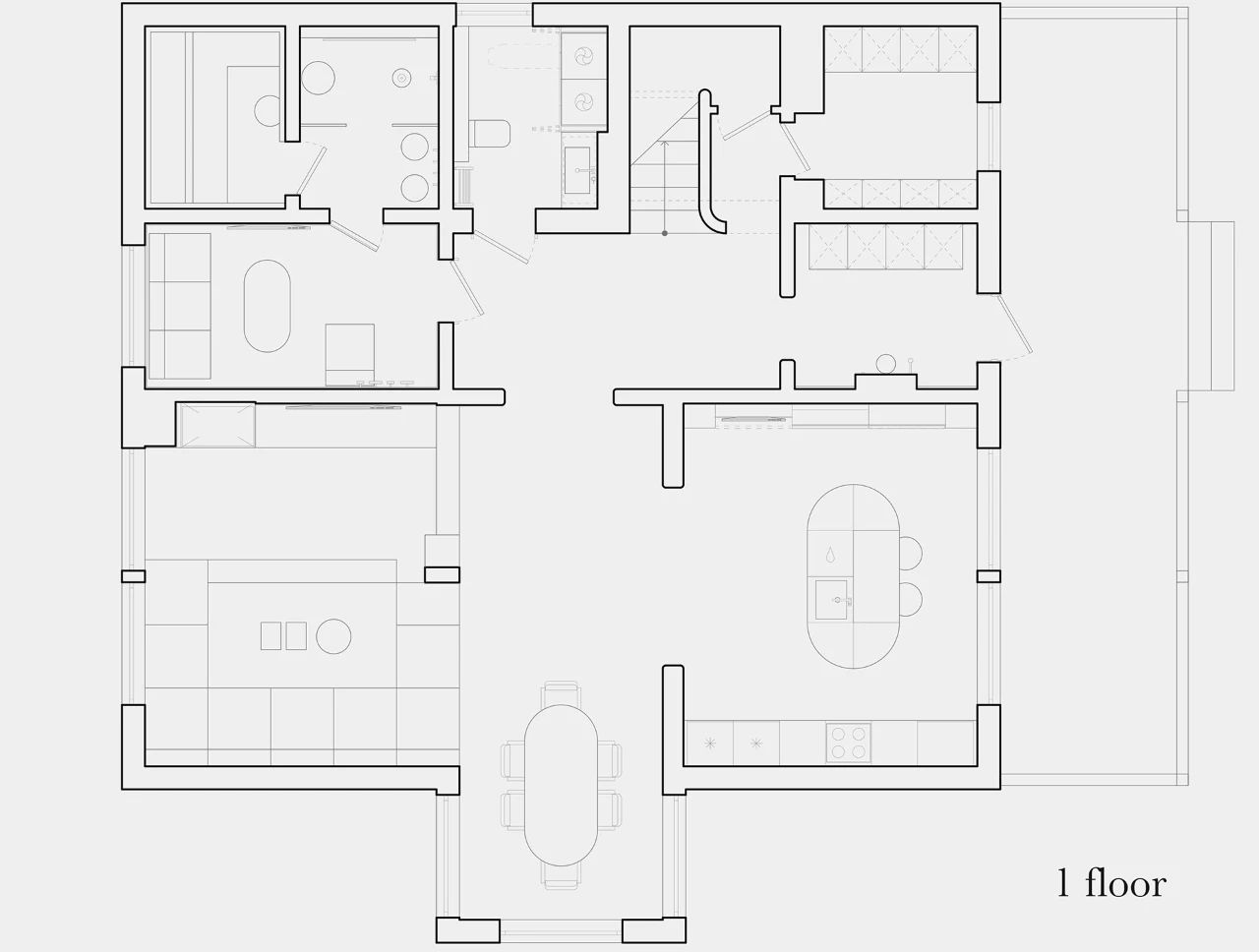 俄罗斯 204㎡简约住宅丨Antwe-9