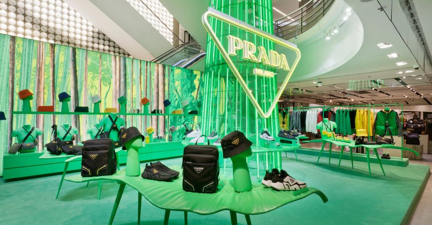 巴黎春天百货 Prada "Hyper Leaves" 特别项目-23