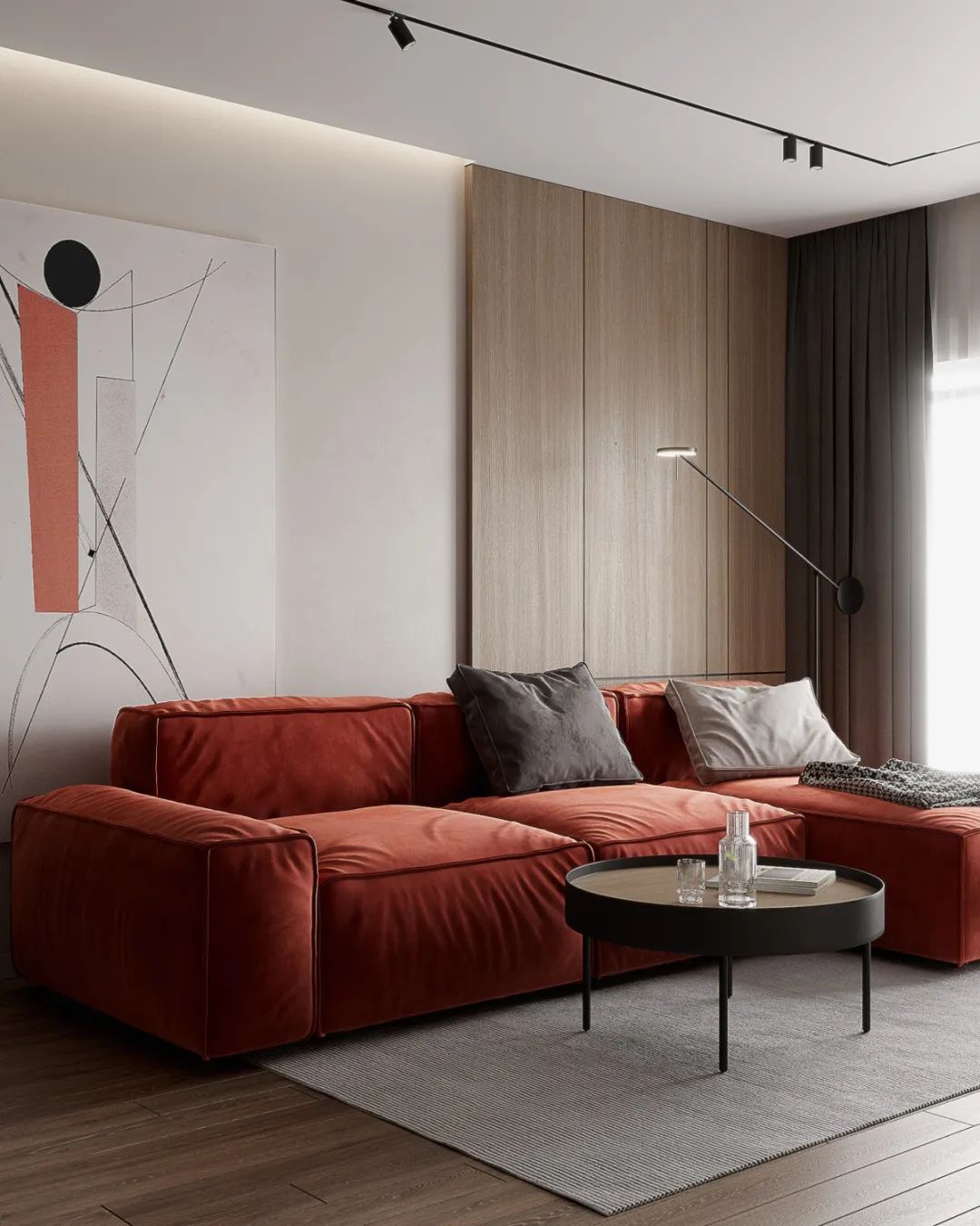 川谷堂现代简约风小宅丨Alexander Bocharov-46