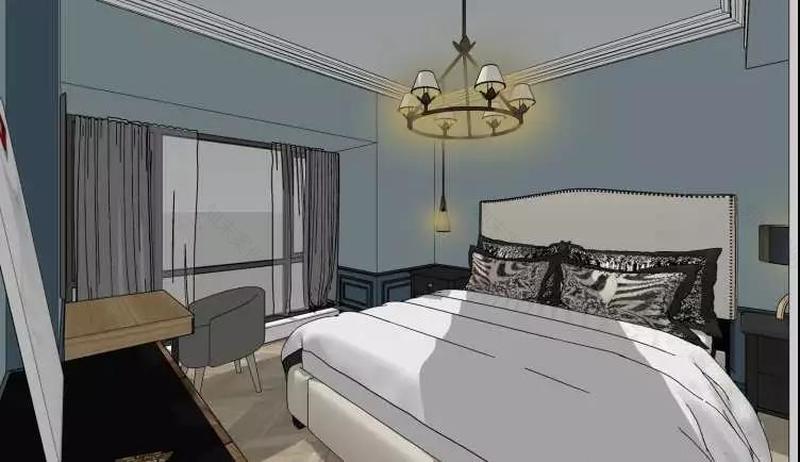 《新桥恋人》涵瑜设计,打造法式复古浪漫空间-52