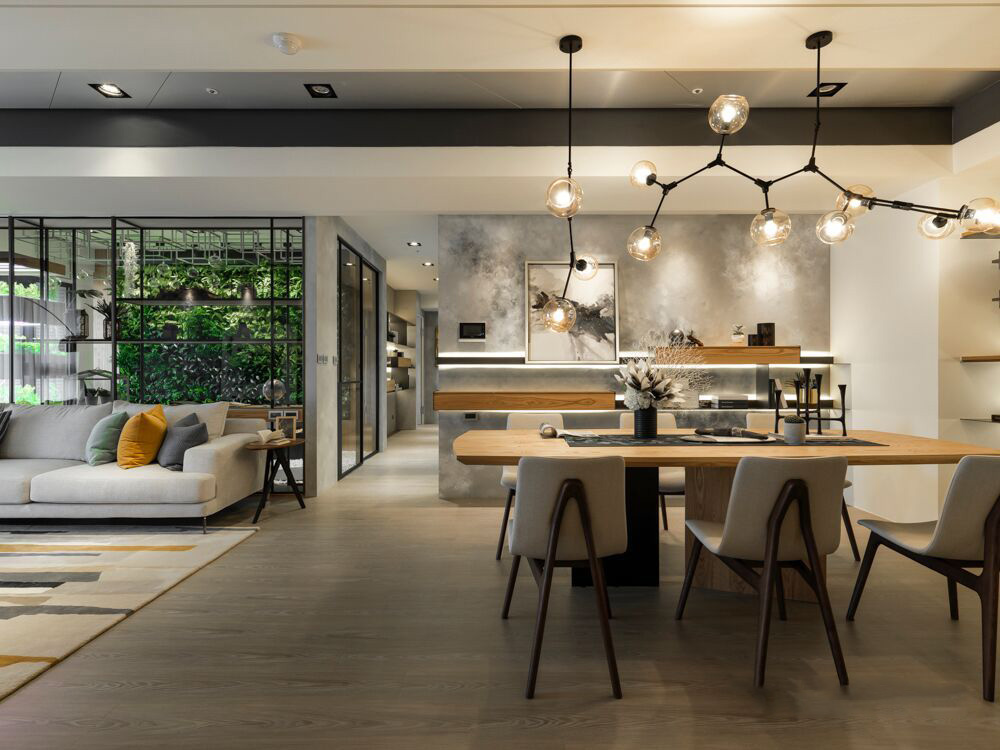 品桢设计绿植墙实品屋——自然与生活的和谐融合-19