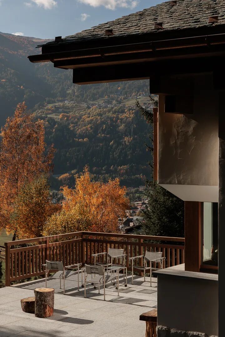 库马约尔小镇小木屋改造丨意大利丨Maison Osaïn-58